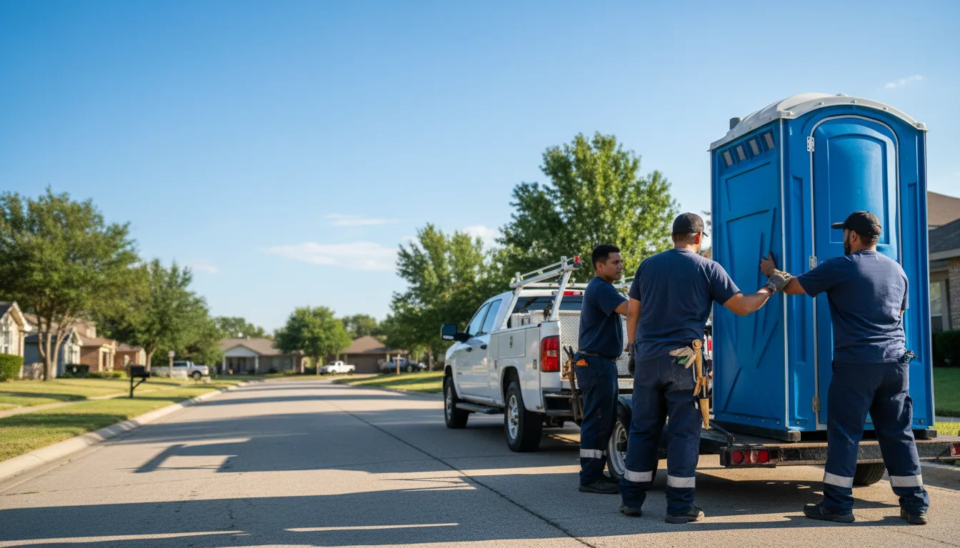Portable Toilet Rental in Mounds, OK near me